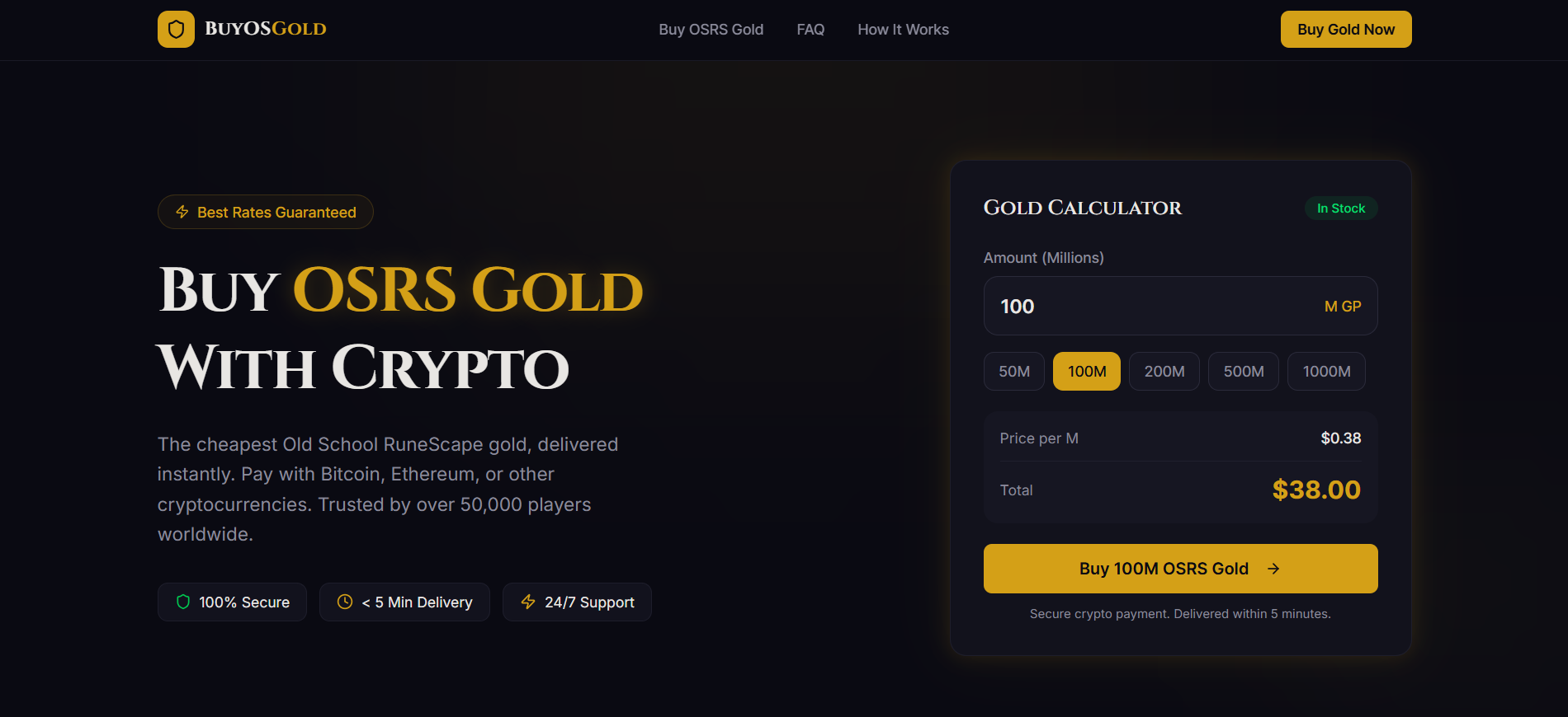 Sell OSRS gold for PayPal