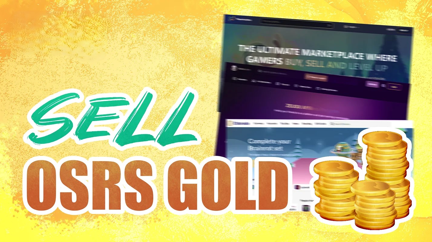 Sell OSRS gold for crypto
