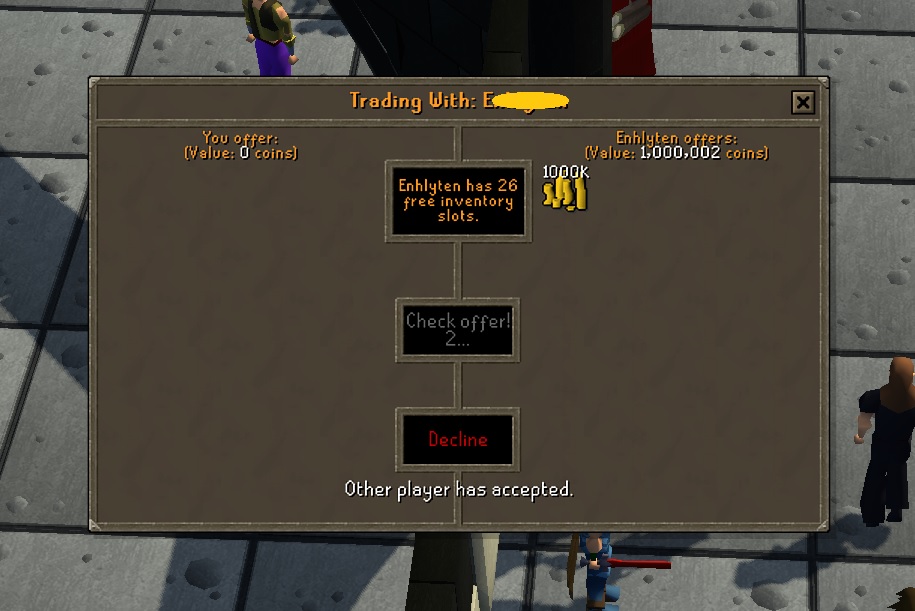 Sell OSRS Gold